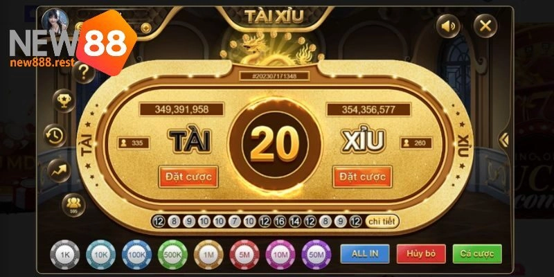 Chơi tài xỉu online đổi thưởng